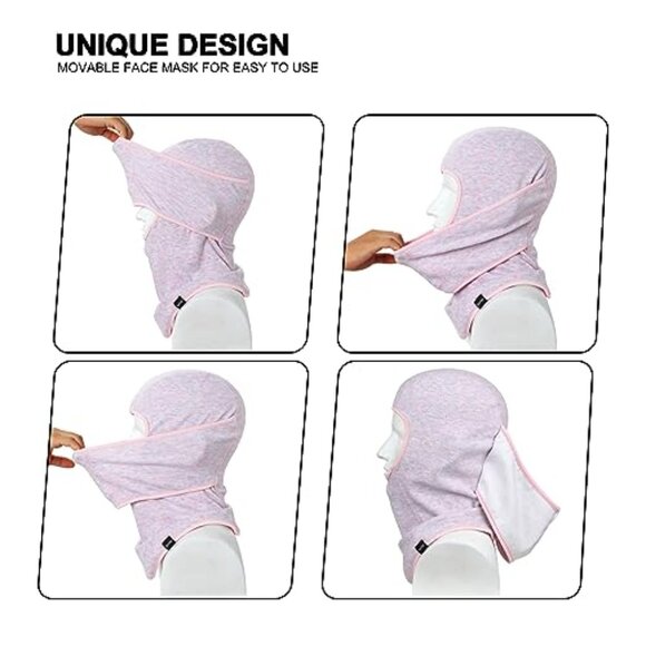 Fleece Balaclava Ski Mask Thermal Winter Sports Face Cover Adjustable Fit main image 6
